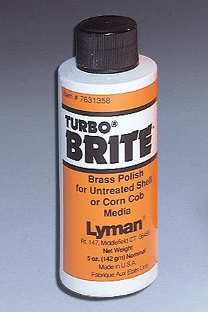 Lyman TURBO BRITE BRASS POLISH Hulzen Polijst Vloeistof inhoud 142 gram